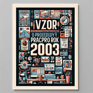 Vzor Dohody O Provedení Práce 2023